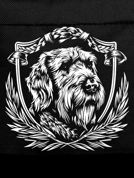 Dog crest line art