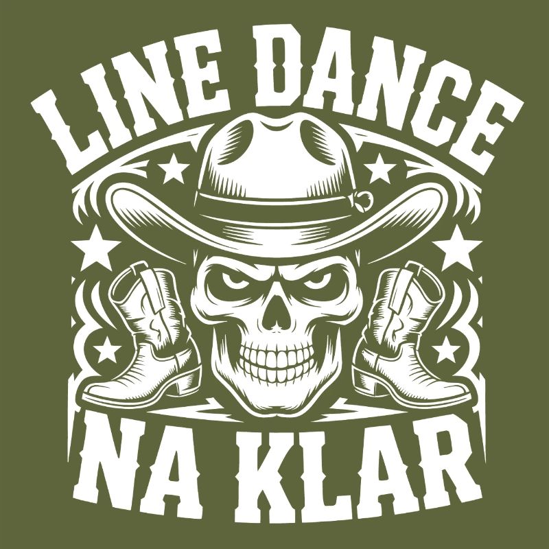Line Dance NA KLAR Skull