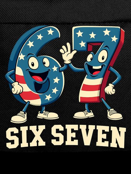 US Flag 67 Memes Six Seven