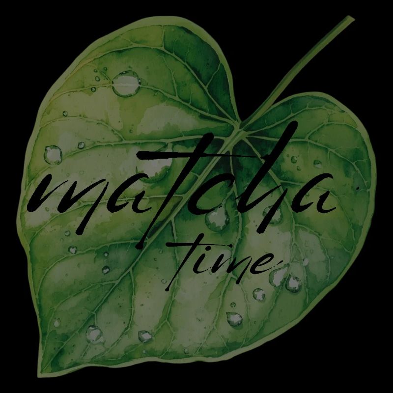Matcha, Blatt, Grün, Zeit