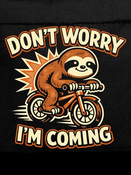 Sloth Bicycle Funny Gift Cute