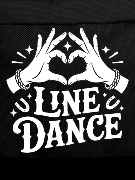 LineDance Herzhand Grafik