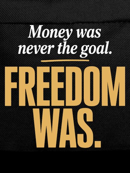 Money Goal Freedom Mindset Entrepreneur Freedom