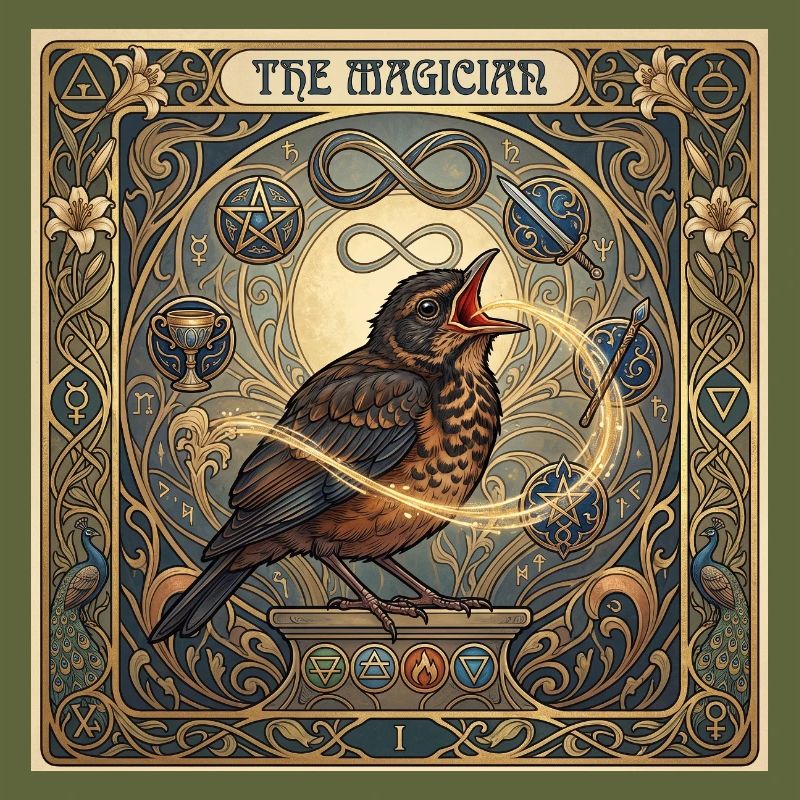 Amsel, der Magier