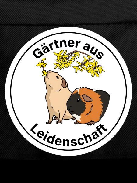 Meerschweinchen Gärtner Leidenschaft Deko