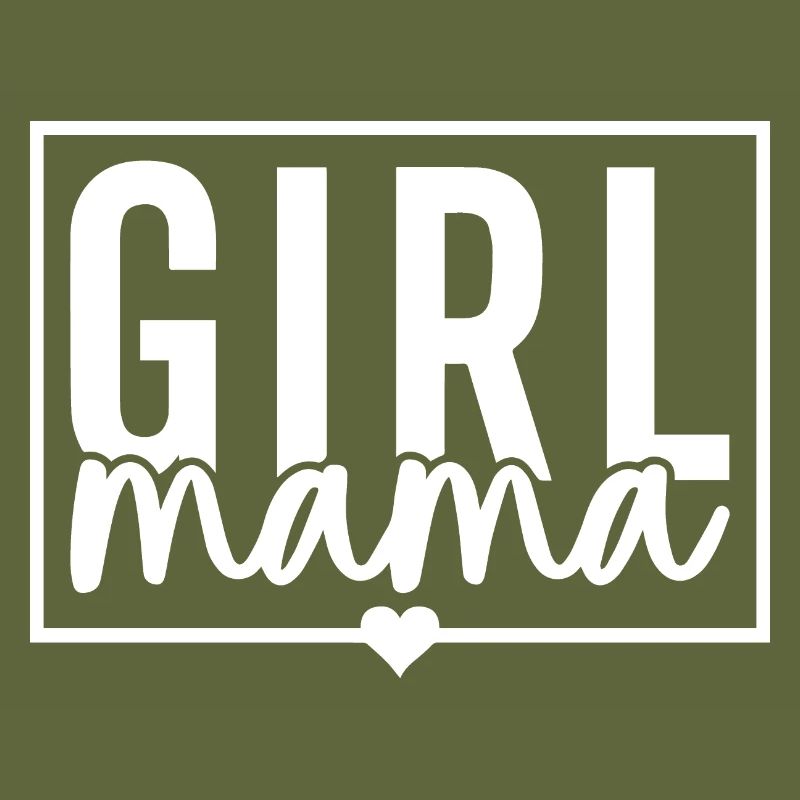 Mädchen Mama