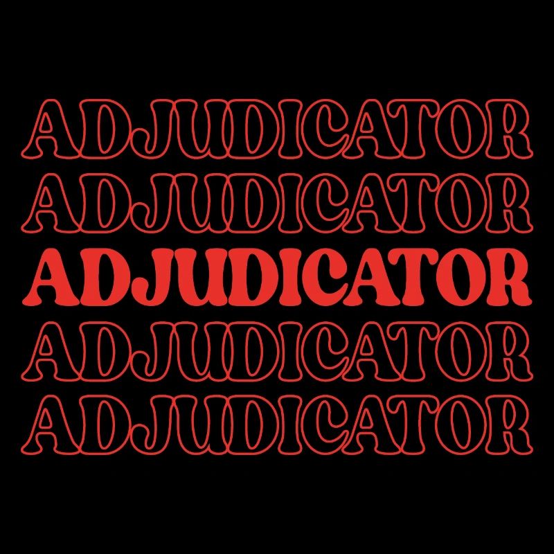 Adjudicator Arbitrator Referee Judge Arbitrer