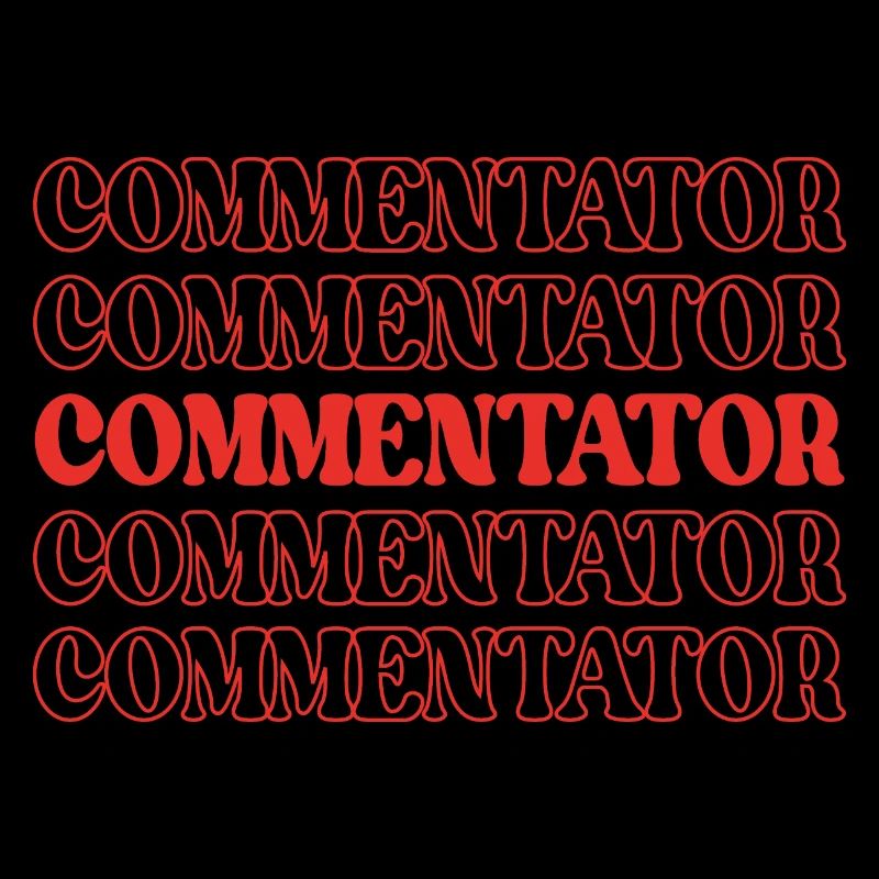 Commentateur Animateur Annonceur Diffuseur