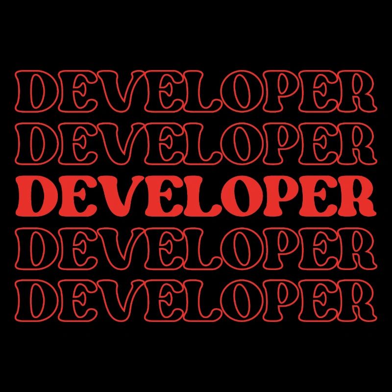 Entwickler, Programmierer, Programmierer, Programmierer, Software-Ingenieur