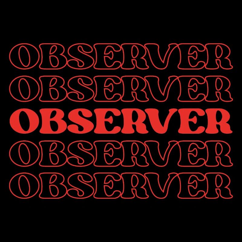 Observer Watcher Viewer Onlooker Spectator