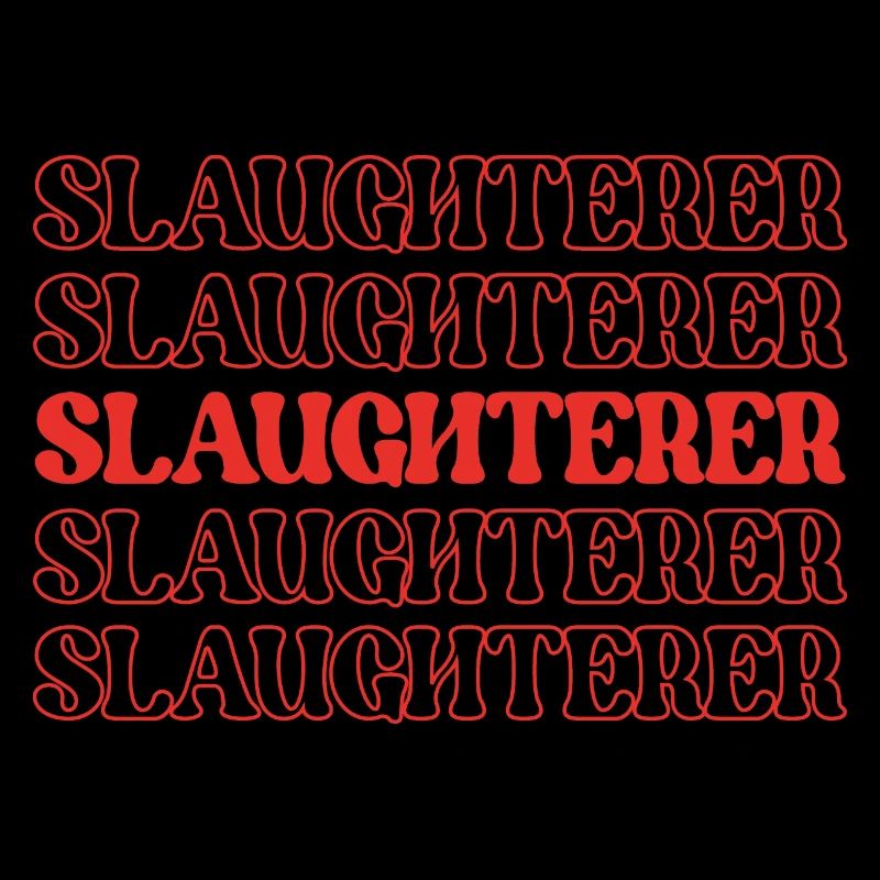 Schlachter Metzger Fleischschneider Fleischverarbeiter