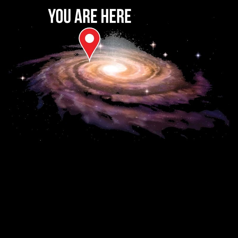 Universe Location in the Galaxy Cool Gift