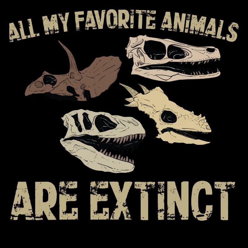 Dinosaur favorite animals are extinct