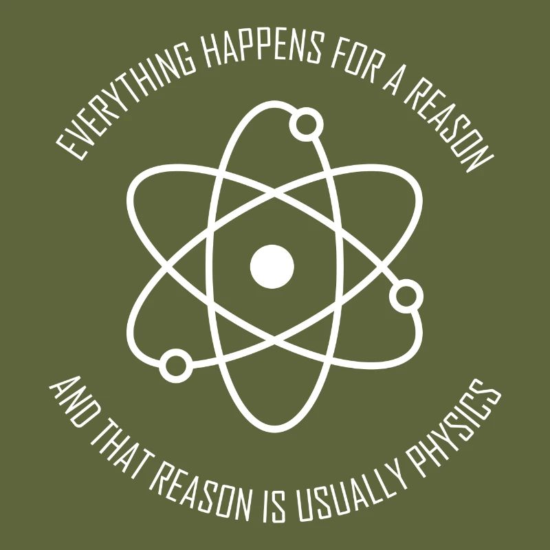 Physics Physicist Atom Student Saying Gift