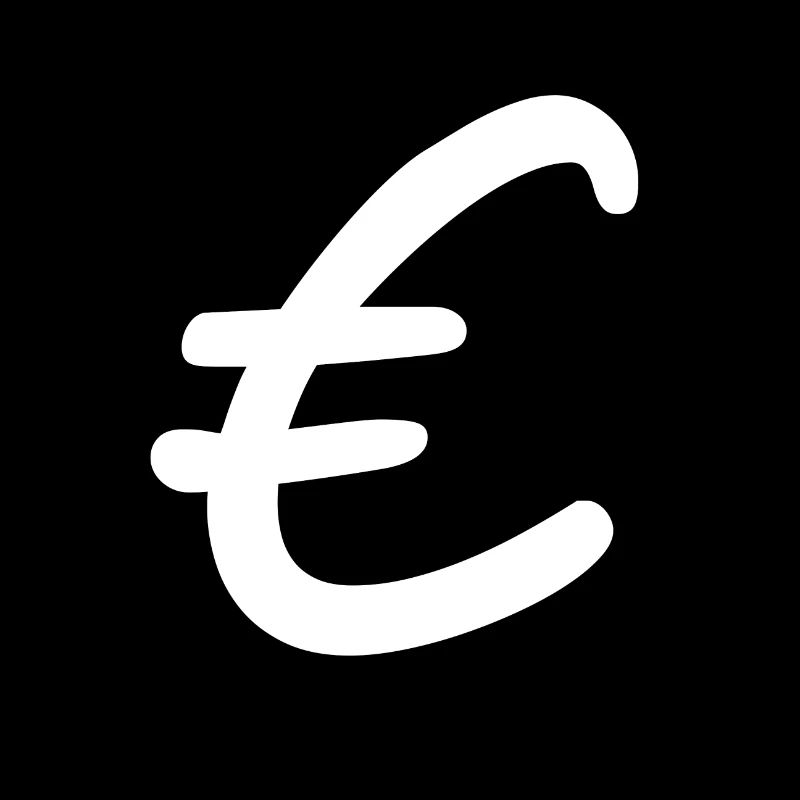 Signes de l’euro Monnaie