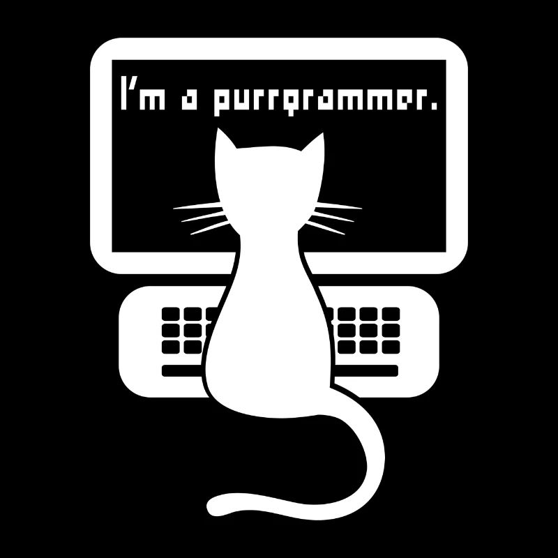 I`ma programmer cat gift