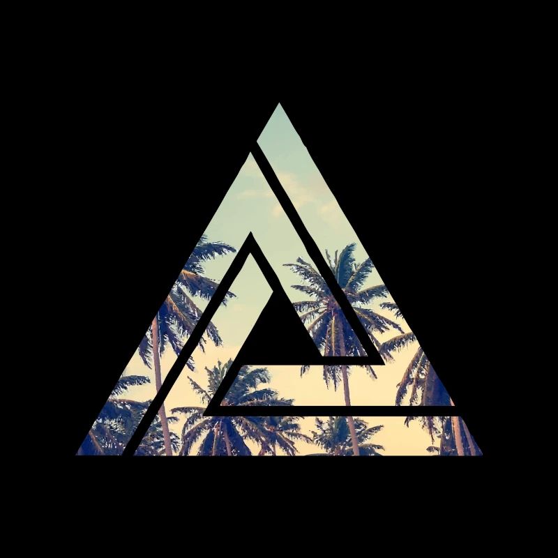 Beach Palm Trees Summer Gift