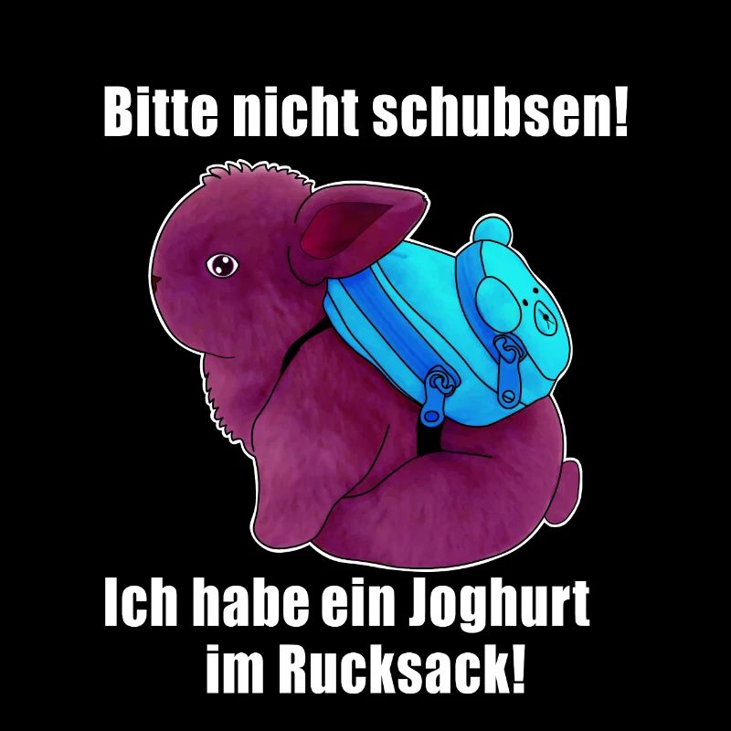 Joghurt im Rucksack
