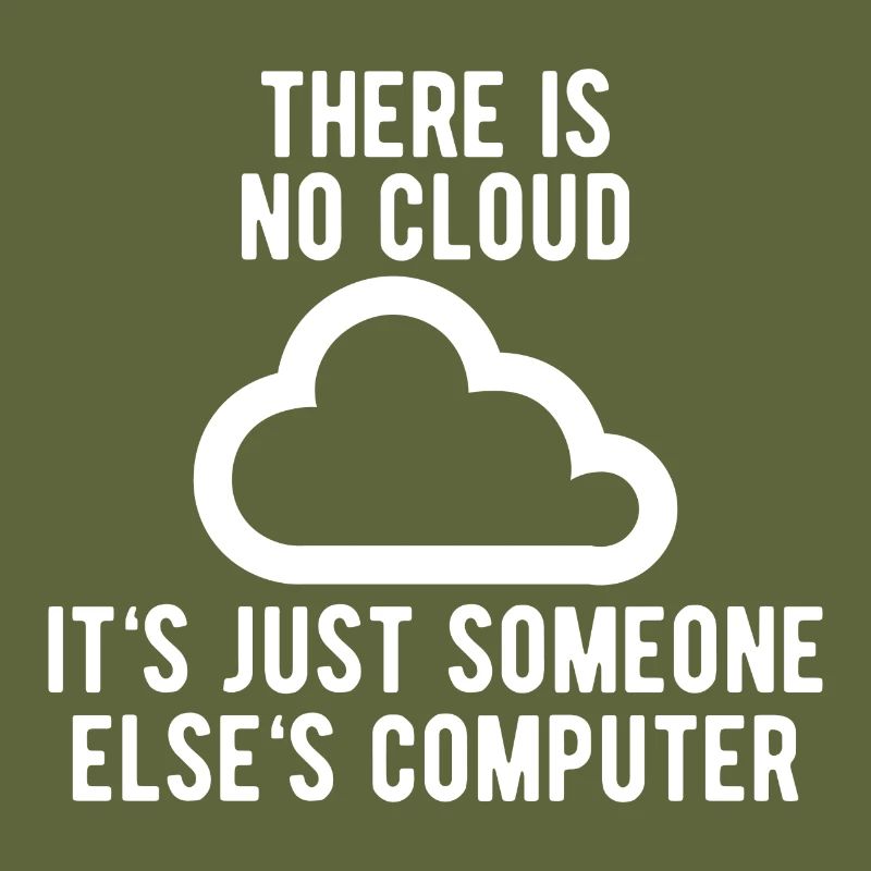 It`s just someone else`s Computer Admin Geschenk