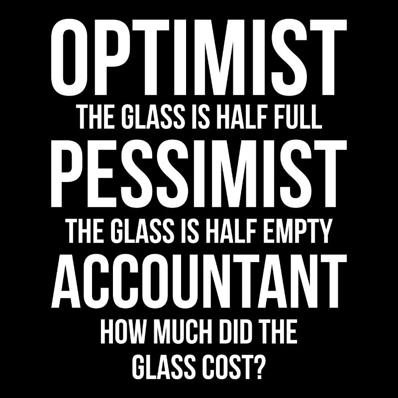 Accountant how much did the Glass cost Geschenk