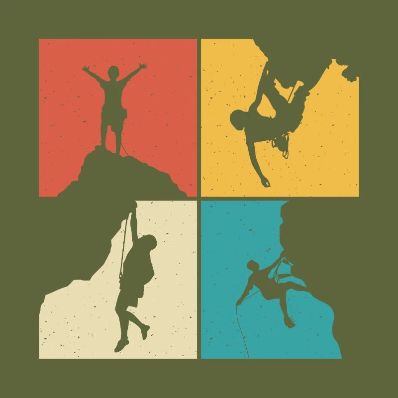 mountain rock climbing