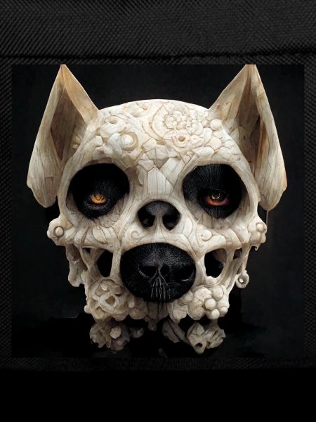 Dog Skull Skull Skull