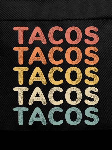 Retro taco tacos