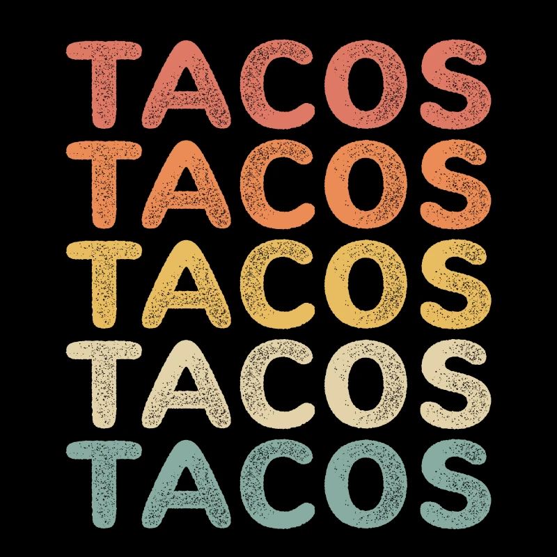 Retro taco tacos