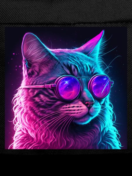Cat Vaporwave Aesthetic Retro