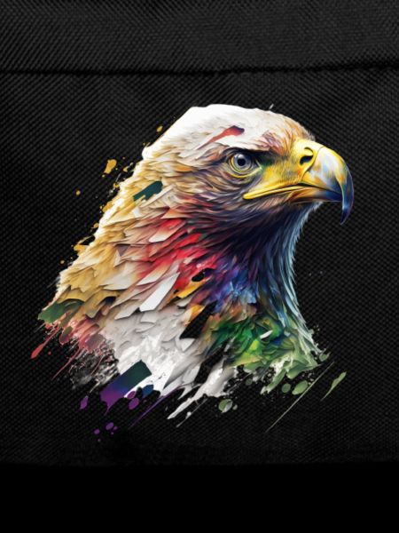 Royal Eagle: An Oil-Painted Masterpiece