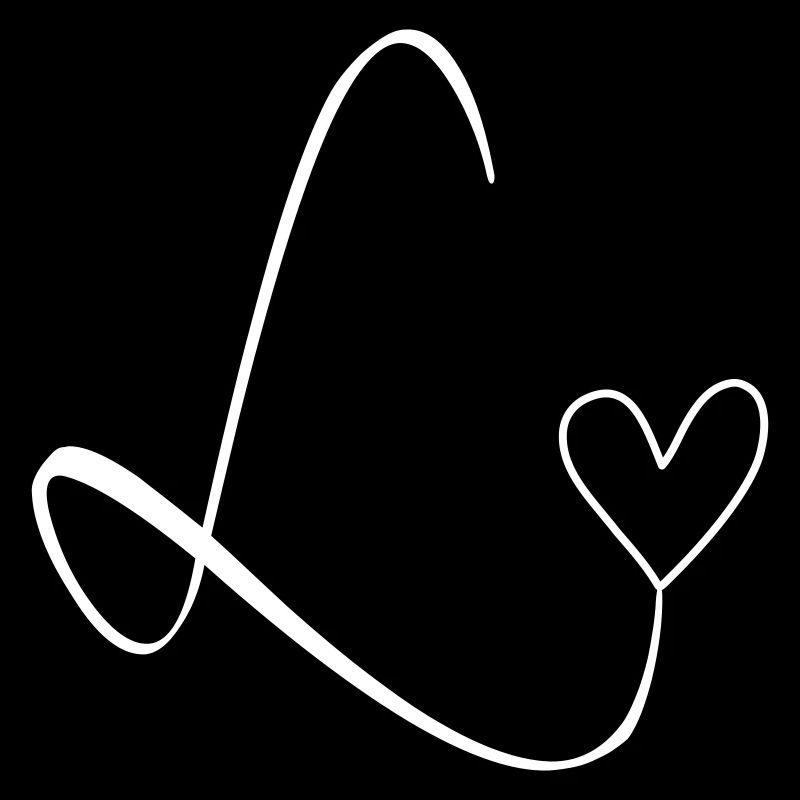 Letter L Letter L Calligraphy