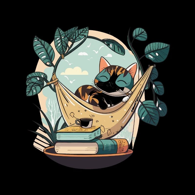Cat Book Lover