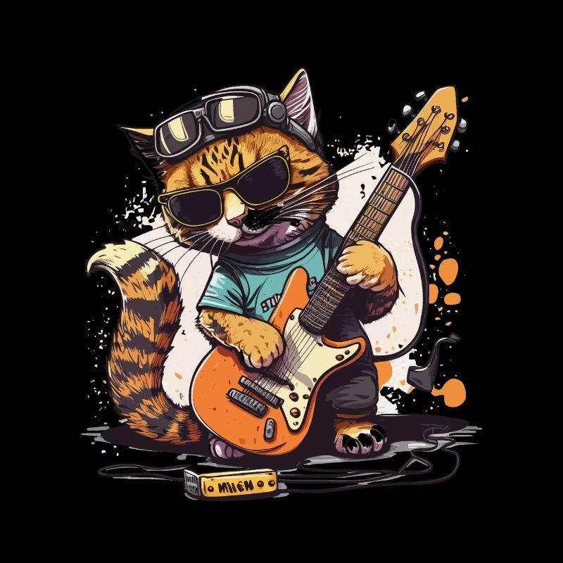 Guitar Cat