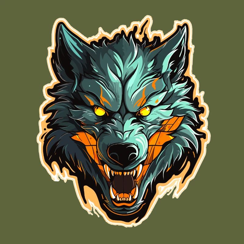 Wolf - Illustration