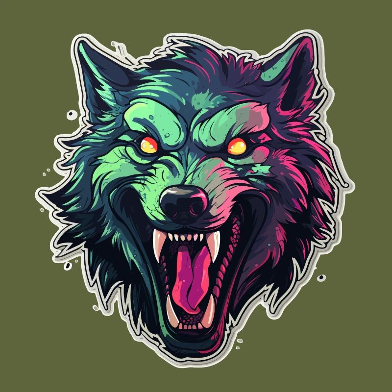 Wolf - Illustration