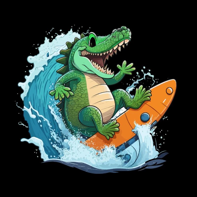 Croc on the Beach