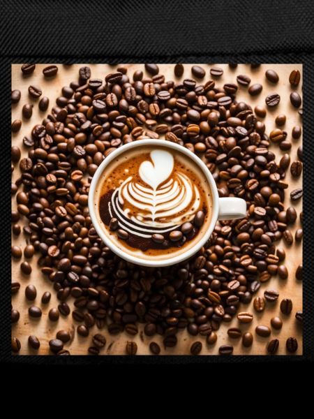 Coffee Bean Latte Art