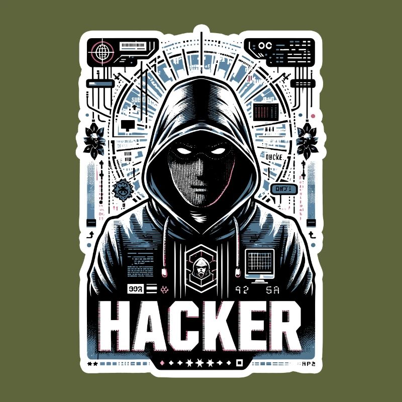 Hacker - Illustration