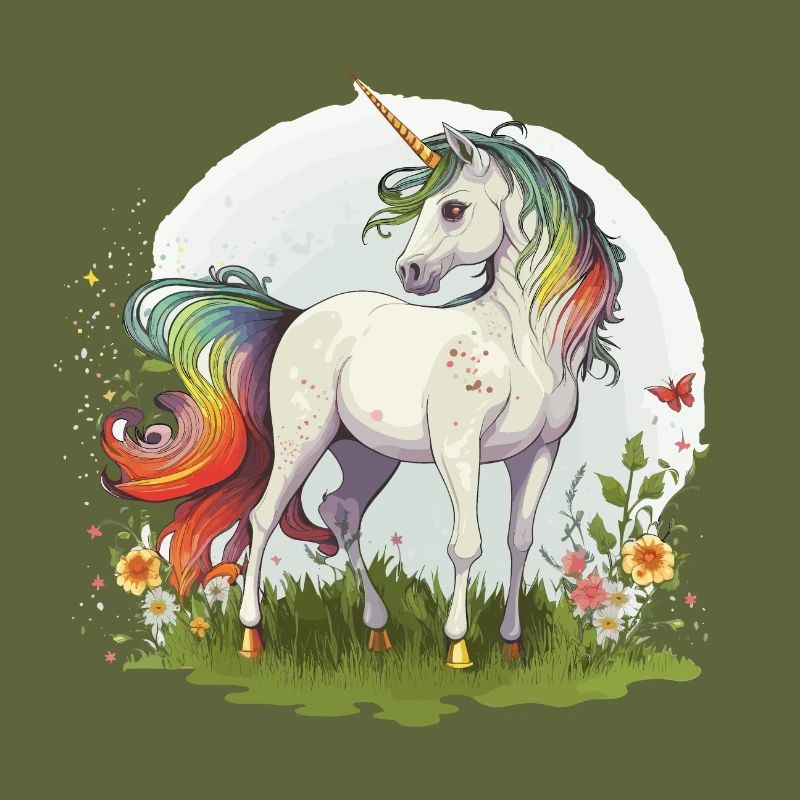 Regenbogen-Einhorn