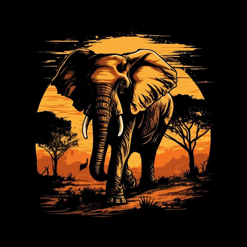 Majestätischer Elefant