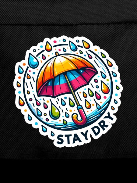 Stay Dry - Umbrella Illustration