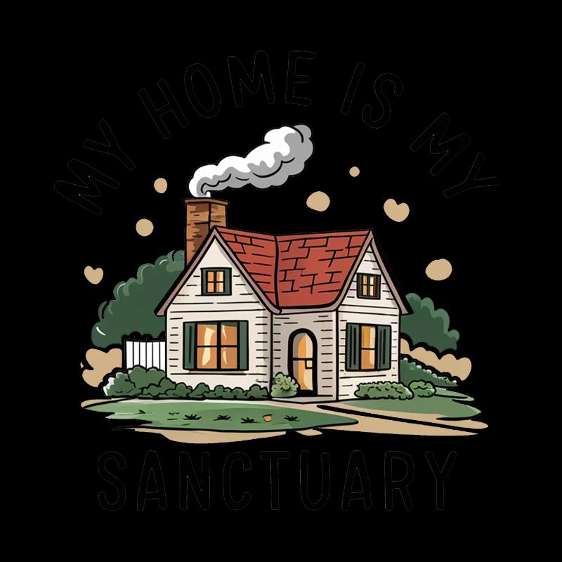 My home is my refuge.