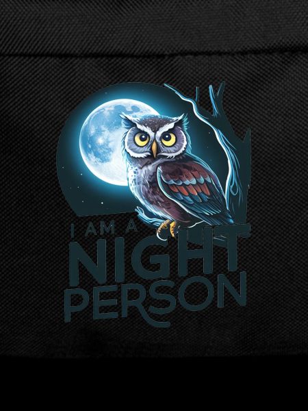 I'm a night person.
