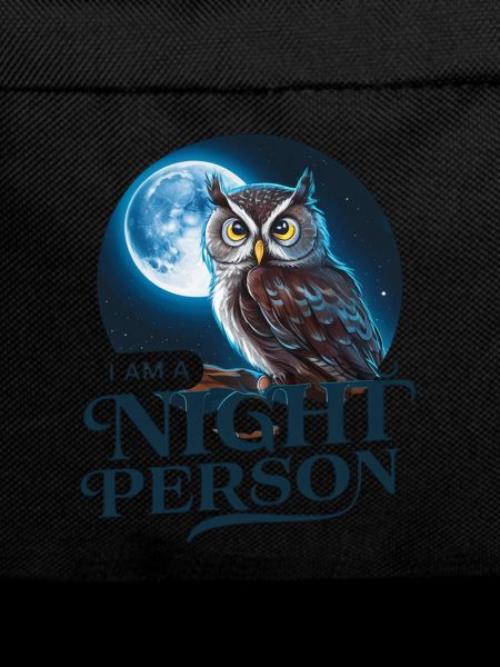 I'm a night person.