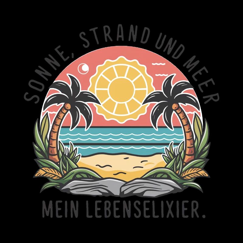 Le soleil, la plage et la mer - mon élixir de vie