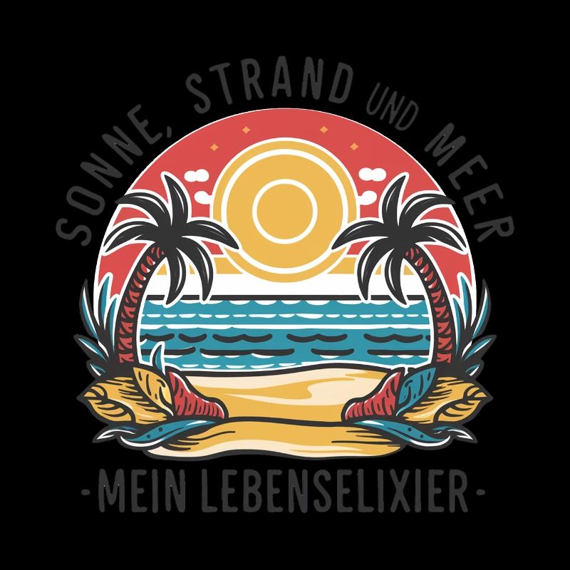 Le soleil, la plage et la mer - mon élixir de vie