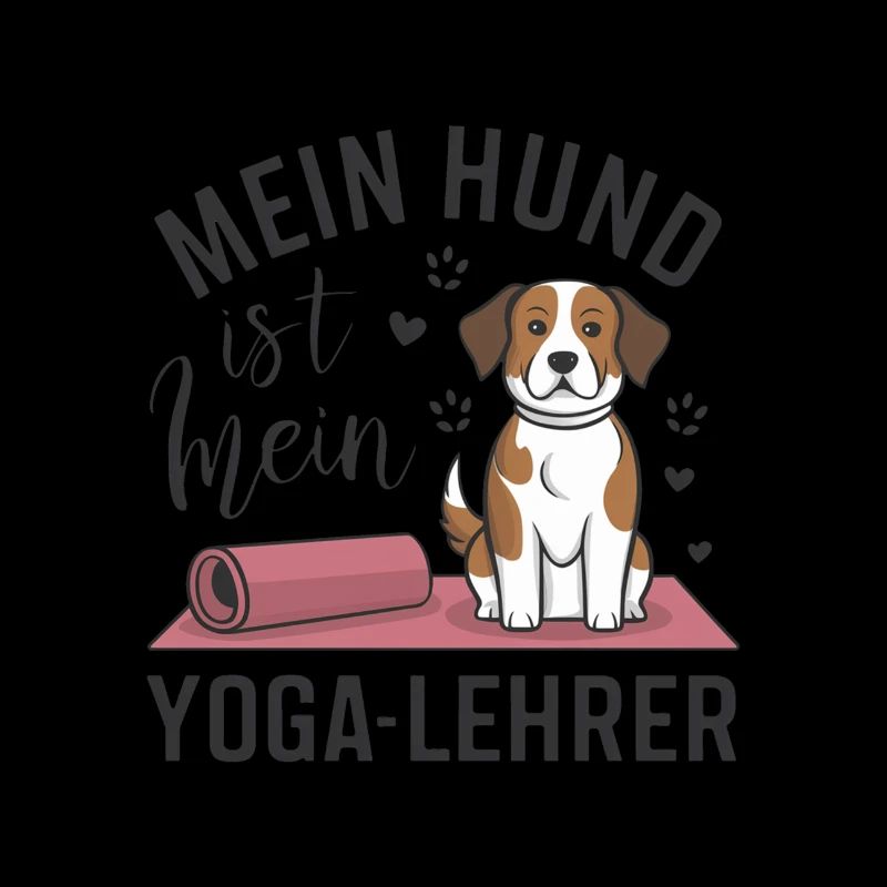 Mon chien est mon prof de yoga