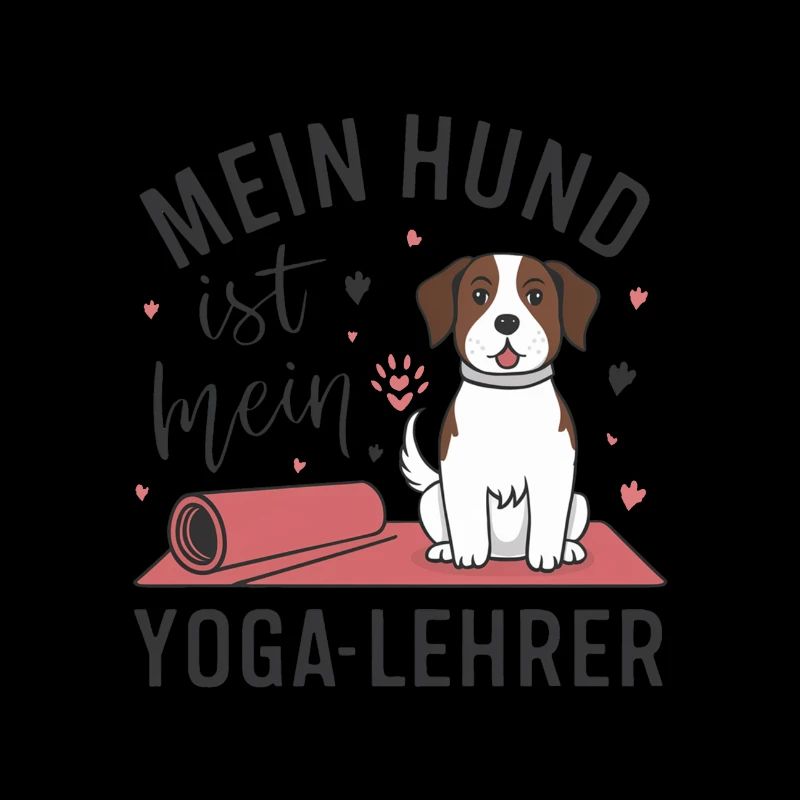 Mon chien est mon prof de yoga