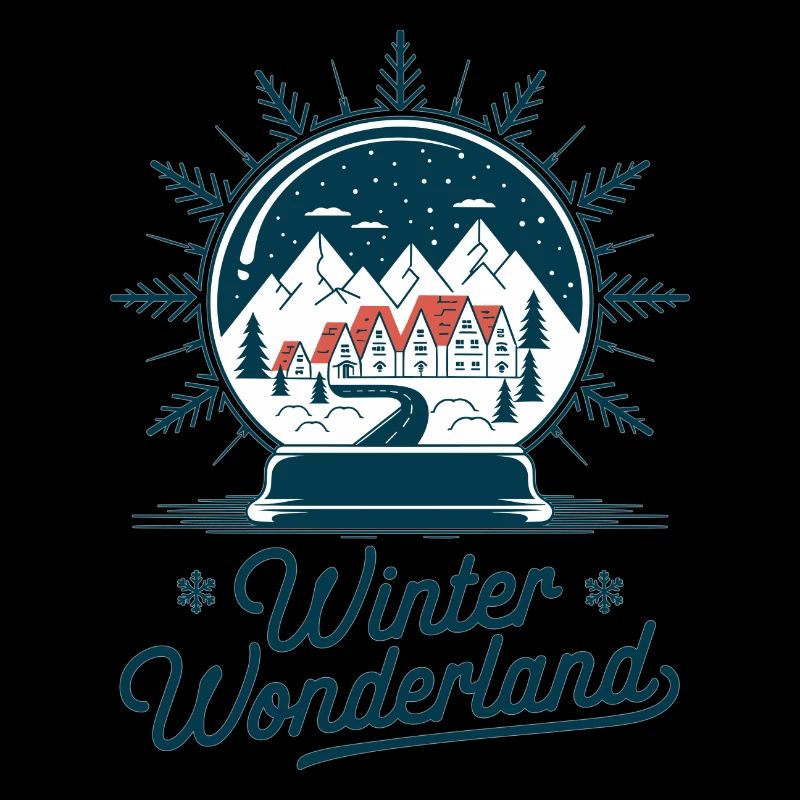 Winter Wonderland – Snow Globe with Village