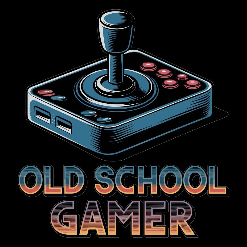 Old School Gamer – Retro Joystick